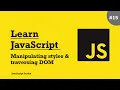 Learn JavaScript - Selecting Manipulating the DOM