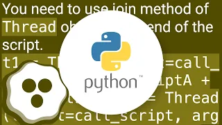 python multithreading wait till all threads finished