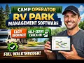 Camp Operator Walkthrough - RV Park Reservation Management Software Automate Self-serve Campgrounds