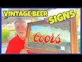 Look for these Vintage Beer Mirrors to sell on Ebay