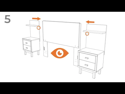 Vessalli - Panel Bed With Extensions