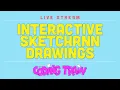 Coding Train Live 186 Interactive Drawing with SketchRNN
