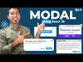 Create a Modal in React JS in Hindi