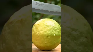 Guava cutting asmr sounds ????‍↔️???? | #guava #asmr #fruitcutting #satisfying #shorts