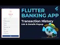 Build a Complete Transaction History System in Flutter Banking App