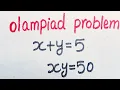 Can You Solve This Tricky System X Y 5 XY 50