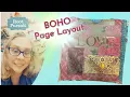 Ep 2 BOHO Page Layout Love Junk Journal