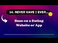 NEVER HAVE I EVER DIRTY QUESTIONS PARTY GAME