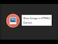 Draw Images in HTML5 canvas with js