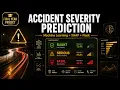 Accident Severity Prediction ML Project 8 Models SHAP Flask Final Year Project Source Code