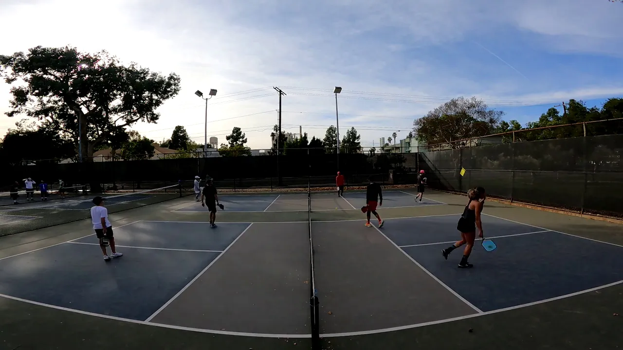 Bad Pickleball High Level Rec Play 5.0+ Rec Jessie Irvine Julio Rivera Hayden Patriquin CaseyK