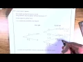 Nov 2014 Paper 2H Q19 Tree Diagram and Probability