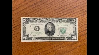 1950 20 Bill given in change