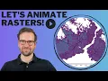 Animated raster maps with ggplot2 and gifski in R