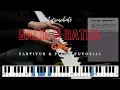 Galih & Ratna (From OST " Galih & Ratna ") GAC Partitur Piano Tutorial Intermediate Christheo Music