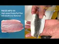 Pisces MPS-181 - High-Speed Sardine Butterfly Filleting System