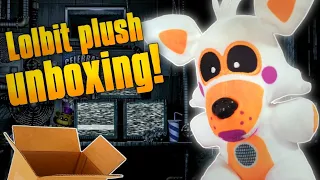 Lolbit plush unboxing Five nights at Freddy s sister location