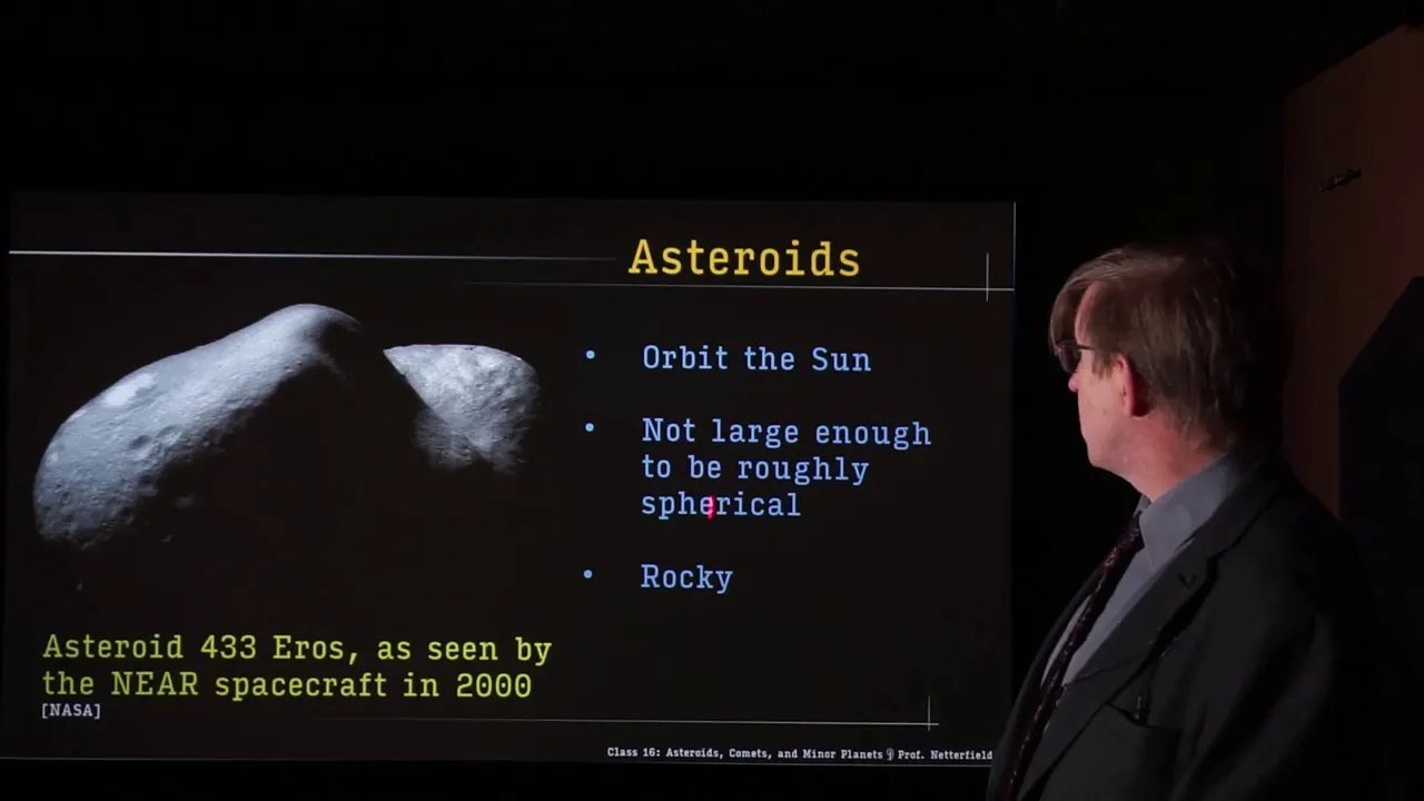 Astro 101 Class 16: Asteroids, Comets, and Dwarf Planets
