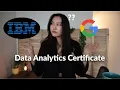 What s the best certificate for data analysts Google vs IBM Data Analyst Certificate
