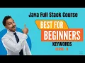 Final and Abstract Keywords Core Java Full Class CodeRidge Technologies