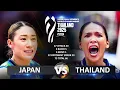Japan vs Thailand | Women's World Championship 2025 | Round of 16