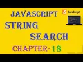 String Search Methods - JavaScript Tutorial