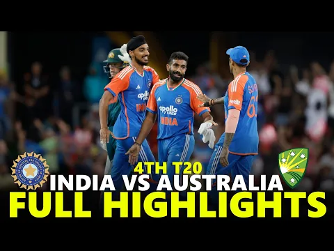 Video Thumbnail: India vs Australia Full Highlights 4TH T20 2025 | IND VS AUS