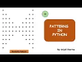 Butterfly Pattern Patterns in Python Python Lectures