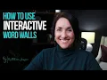 Vocabulary Activities How to Use an Interactive Word Wall Template Included Kathleen Jasper