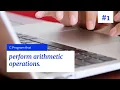 Programming in C Write a C Program that perform arithmetical operations