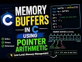 Memory Buffers in C Explained with Pointer Arithmetic