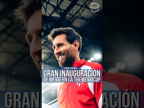 Leo Messi inauguró su copa en Miami #messi #leomessi #futbol