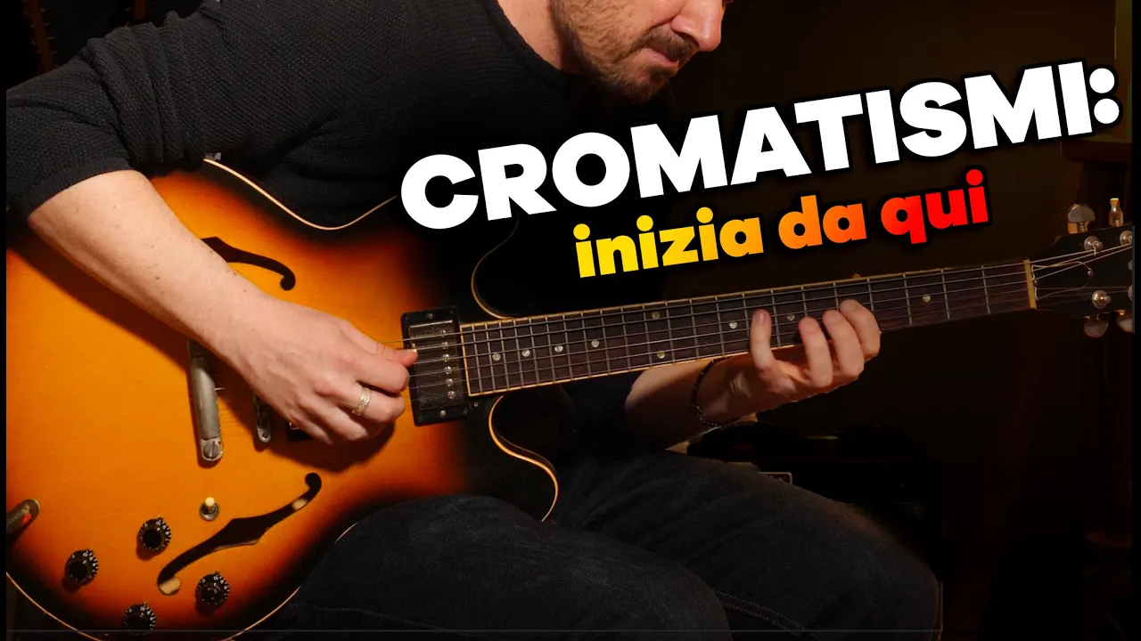 ESERCIZIO CLAMOROSO x Sviluppare il Fraseggio CROMATICO