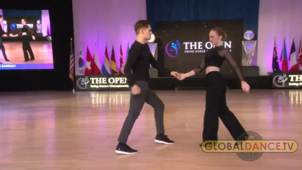 Byron Brunerie & Savana Barreau - 5th place Strictly Open Finals - US Open 2022