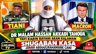 FASHIN BAKI AKAN KALAMAN SHUGABAN ƘASA JANAR ARH CANI TARE DA DR MLM HASSAN AKKADI  @mutattaunatv