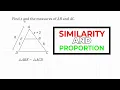 Similar Triangles And Proportion