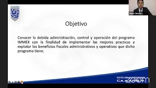 correcta administraci n y operaci n del programa immex