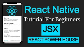 React Native tutorial JSX Javascript Extension
