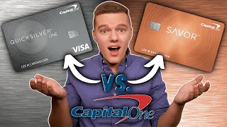 Capital One Quicksilver vs Savor Which Credit Card is Best