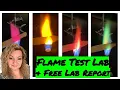 Flame Test Lab Chemistry Flame Test Experiment Free Lab Report