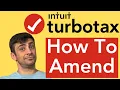 How to Amend Tax Returns - TurboTax Tutorial