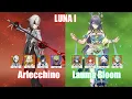 Download Lagu C0 Arlecchino Taser \u0026 C0 Lauma Bloom | Luna I | Genshin Impact