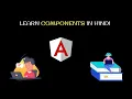 How to create component in angular Creating first component in Angular Angular Hindi Tutorial