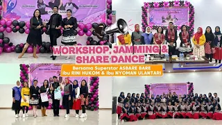 workshop line dance with asbare bare ibu rini hukom u0026 ibu nyoman ulantari