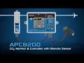 APC8200 Autopilot CO2 Monitor Controller Remote Sensor