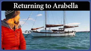 Alone in the Harbor for 100 Days, Returning to Arabella – Ep 320 – Journey of a Wooden Boat
