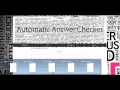 Automatic Answer Checker Project