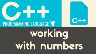 Working With Numbers C Tutorial 9