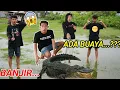 Download Lagu RUMAHKU KEBANJIRAN...TIBA TIBA ADA BUAYA?! | Mikael Family