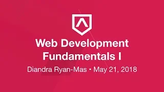 Lesson I - Programming Web Development